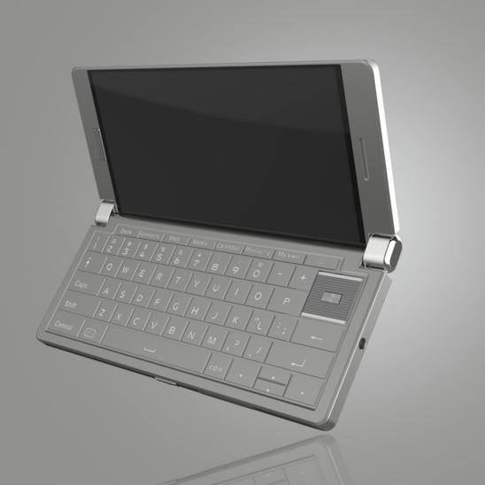 高端商務手機手板模型