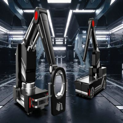 動車吊裝維修機器人手板模型