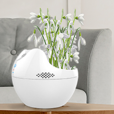 室內臺式盆景空氣凈化器手板模型