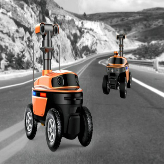 巡邏機器人手板模型